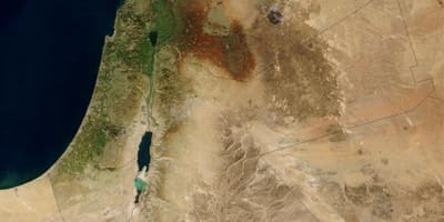 Kat jeyografik nan pèp izrayèl la satelit 